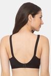 Candyskin Non Padded Non Wired Full Coverage Minimiser Bra - Black — thumbnail 2