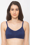 Candyskin Non Padded Non Wired Full Coverage Super Support Bra - Dark Blue — thumbnail 1