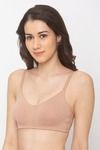 Candyskin Non Padded Non Wired Full Coverage Super Support Bra - Light Brown — thumbnail 3