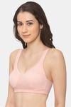 Candyskin Non Padded Non Wired Full Coverage Super Support Bra - Pink — thumbnail 3