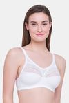 Candyskin Single Layered Non Wired Full Coverage Minimiser Bra - White — thumbnail 1