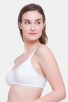 Candyskin Single Layered Non Wired Full Coverage Maternity / Nursing Bra - White — thumbnail 3