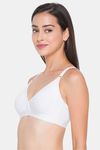 Candyskin Single Layered Non Wired Full Coverage T-Shirt Bra - White — thumbnail 3