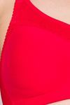 Candyskin Single Layered Non Wired Full Coverage T-Shirt Bra - Red — thumbnail 4