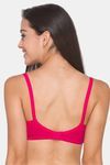 Candyskin Single Layered Non Wired Full Coverage T-Shirt Bra - Rose — thumbnail 2