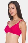 Candyskin Single Layered Non Wired Full Coverage T-Shirt Bra - Rose — thumbnail 3