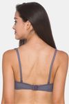 Candyskin Padded Non Wired Full Coverage T-Shirt Bra - Grey — thumbnail 2