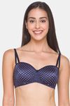Candyskin Padded Non Wired Full Coverage T-Shirt Bra - Navy Blue — thumbnail 1