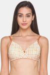 Candyskin Padded Non Wired Full Coverage T-Shirt Bra - Mustard — thumbnail 1