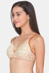 Candyskin Padded Non Wired Full Coverage T-Shirt Bra - Mustard — thumbnail 3