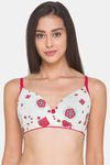 Candyskin Padded Non Wired Full Coverage T-Shirt Bra - Off White — thumbnail 1