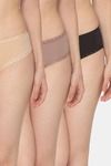 Candyskin Medium Rise Full Coverage Bikini Panty (Pack of 3) - Multicolor — thumbnail 1