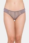 Candyskin Medium Rise Full Coverage Bikini Panty - Grey — thumbnail 1