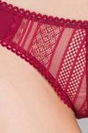 Candyskin Medium Rise Full Coverage Bikini Panty - Maroon — thumbnail 4