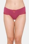 Candyskin Medium Rise Full Coverage Bikini Panty - Light Wine — thumbnail 1