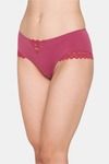 Candyskin Medium Rise Full Coverage Bikini Panty - Light Wine — thumbnail 3