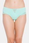 Candyskin Medium Rise Full Coverage Bikini Panty - Teal — thumbnail 1