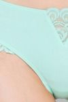 Candyskin Medium Rise Full Coverage Bikini Panty - Teal — thumbnail 4