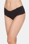 Candyskin Medium Rise Full Coverage Bikini Panty - Black — thumbnail 3