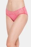 Candyskin Medium Rise Full Coverage Bikini Panty - Dark Coral — thumbnail 3