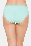Candyskin Medium Rise Full Coverage Bikini Panty - Teal — thumbnail 2