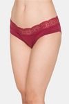 Candyskin Medium Rise Full Coverage Hipster Panty - Maroon — thumbnail 3