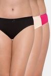 Candyskin Medium Rise Full Coverage Bikini Panty (Pack of 3) - Multicolor — thumbnail 1