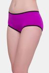 Candyskin Low Rise Half Coverage Boyshort - Purple — thumbnail 3