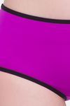 Candyskin Low Rise Half Coverage Boyshort - Purple — thumbnail 4