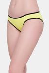 Candyskin Low Rise Half Coverage Bikini Panty - Yellow — thumbnail 3