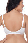 Zivame Pure Cotton Non Padded Wirefree Side Shaping Bra - White — thumbnail 2