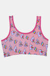Dchica Girls Double Layered Non-Wired Full Coverage Beginner T-Shirt Bra (Pack of 2) - Multicolor — thumbnail 2