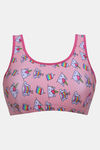 Dchica Girls Double Layered Non-Wired Full Coverage Beginner T-Shirt Bra (Pack of 2) - Multicolor — thumbnail 5