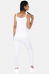 Dchica Girls Polyester Cotton Loungewear Set - White — thumbnail 3