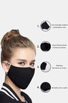Dillinger (Pack of 5) Re-usable 3-Layer Outdoor Mask - Assorted — thumbnail 16
