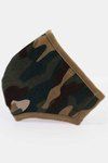 Dillinger (Pack of 5) Re-usable 3-Layer Outdoor Mask - Green — thumbnail 2