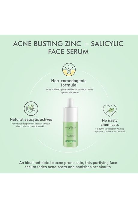 Dot & Key Acne Busting Zinc + Salicylic Face Serum (40 g) — image 4