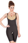 Dermawear ShapeX-NC Short Length Bodysuit with Underbust- Black — thumbnail 4