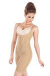 Dermawear Slimmer Short Length Bodysuit with Underbust- Skin — thumbnail 3