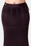 Dermawear Body Sculpting Slit Saree Shapewear - Brown — thumbnail 5