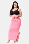 Dermawear Body Sculpting Slit Saree Shapewear - Light Pink — thumbnail 4