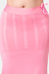 Dermawear Body Sculpting Slit Saree Shapewear - Light Pink — thumbnail 5