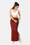 Dermawear Body Sculpting Saree Shapewear - Maroon — thumbnail 4