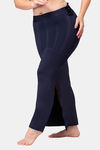 Dermawear Body Sculpting Slit Saree Shapewear - Navy Blue — thumbnail 2