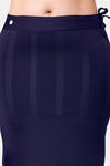 Dermawear Body Sculpting Slit Saree Shapewear - Navy Blue — thumbnail 5