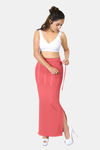 Dermawear Body Sculpting Slit Saree Shapewear - Neon Pink — thumbnail 4