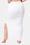Dermawear Body Sculpting Slit Saree Shapewear - White — thumbnail 3