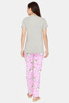 Evolove Women's Cotton Pyjama Set - Pink — thumbnail 3