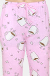 Evolove Women's Cotton Pyjama Set - Pink — thumbnail 6