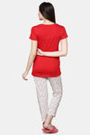 Evolove Women's Cotton Pyjama Set - White — thumbnail 3